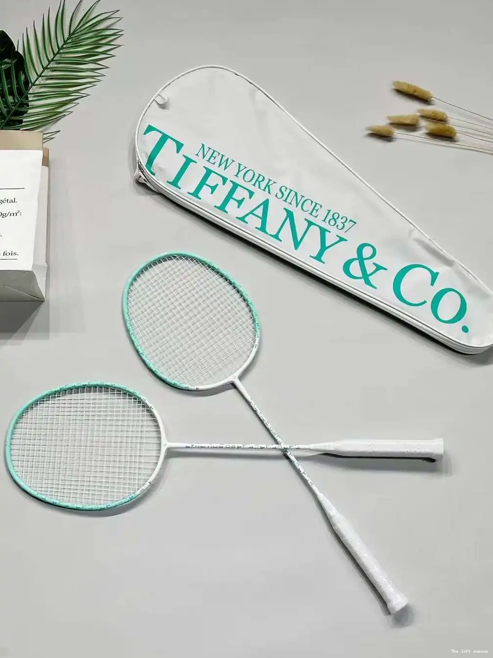 TIFFANY SET RACKET BADMINTON 0609